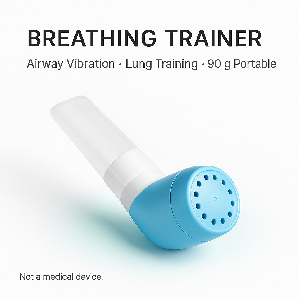Cross-Border Breathing Trainer with Three Balls
